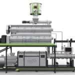 floating feed extrusion machine