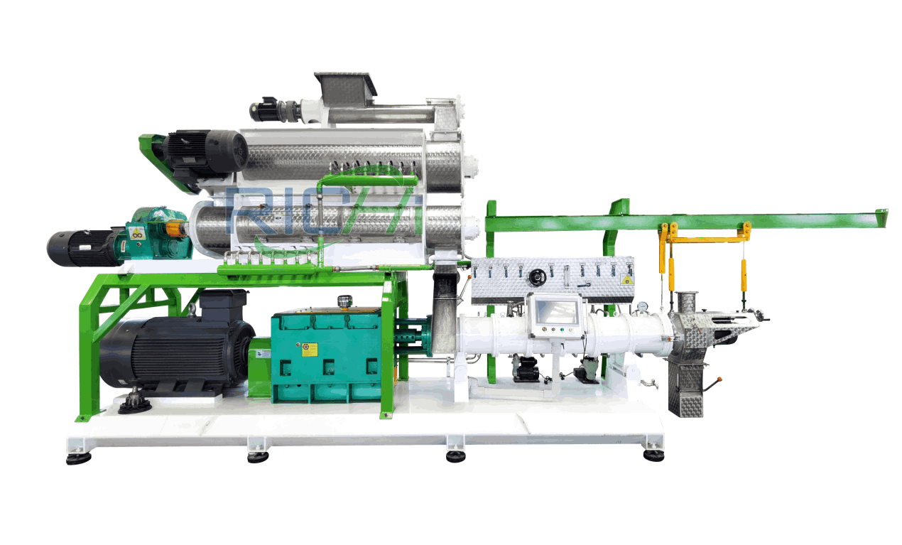 floating fish feed extruder machine